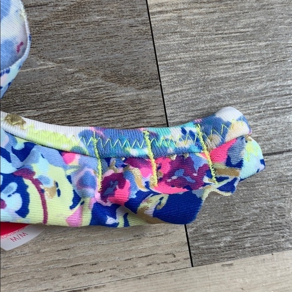 Women's Victoria’s Secret Swimsuit Strapless Bikini Top With Tie Straps Medium - Picture 6 of 14